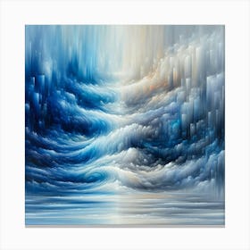 Ocean Waves Canvas Print