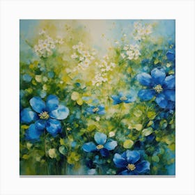 Forget-me-nots 1 Canvas Print