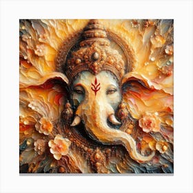 Ganesha 4 Canvas Print