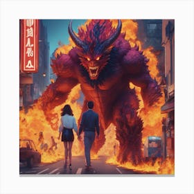 Demon King Canvas Print