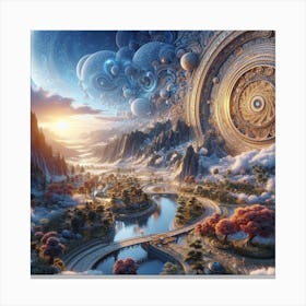 Dreamscape 21 Canvas Print