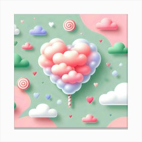 Heart Day Canvas Print