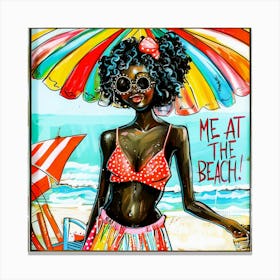 Ha My Beach - Sun Time Canvas Print