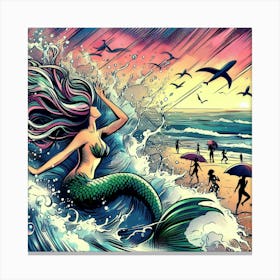 The Ocean S Whisper 2 Canvas Print