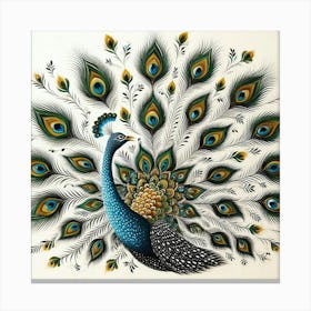 Peacock 5 Canvas Print