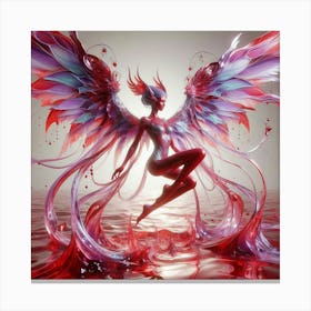 Angel Of Blood Canvas Print