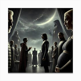 The Rising Tension Canvas Print