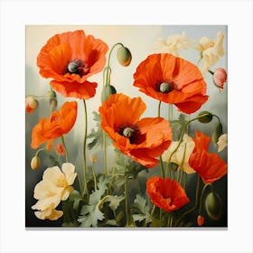 Poppies Canvas Print