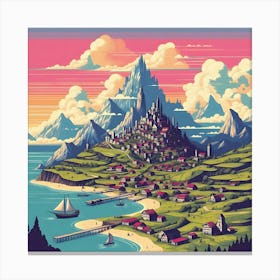 A Fantastical Land 5 Canvas Print