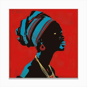 African Woman 130 Canvas Print