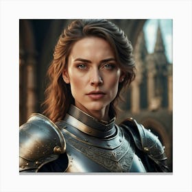 Knightly Grace Canvas Print