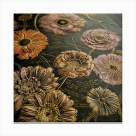 'Flowers' 1 Canvas Print