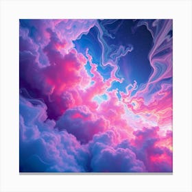 Abstract Clouds Canvas Print