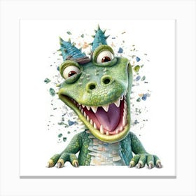 Crocodile 1 Canvas Print