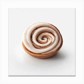 Cinnamon Roll Canvas Print