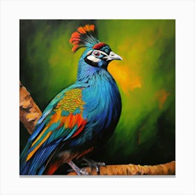 HIMALAYAN MONAL BIRD 1 Canvas Print