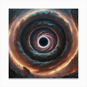 Black Hole 3 1 Canvas Print
