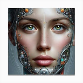 Cyborg  Canvas Print