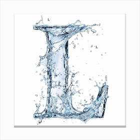 Letter L Canvas Print