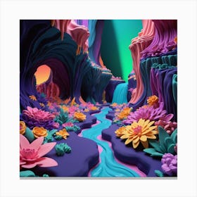 3d Art 1 Canvas Print