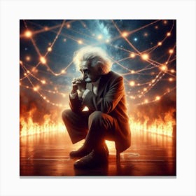 Albert Einstein Canvas Print