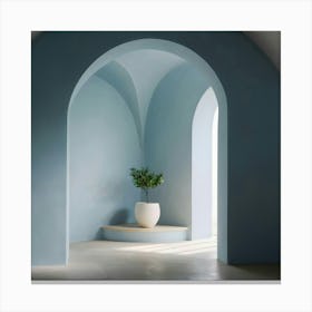 Archway Stock Videos & Royalty-Free Footage 25 Canvas Print