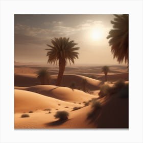 Sahara Desert 146 Canvas Print