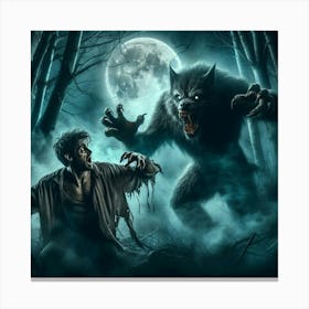 Werewolf 2 Canvas Print