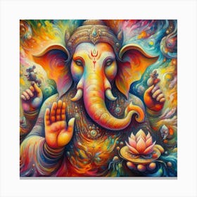 Ganesha 8 Canvas Print
