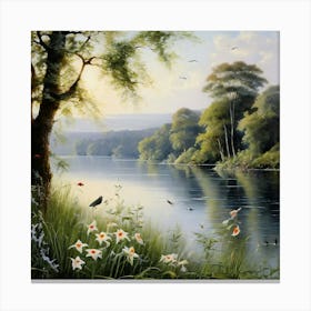 'Riverside' Canvas Print