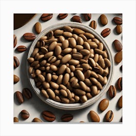 Coffee Beans 288 Canvas Print