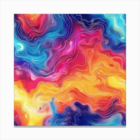 Abstract Aura (9) Canvas Print