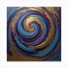 Spiral Painting Paintings Art Print Canvas Print