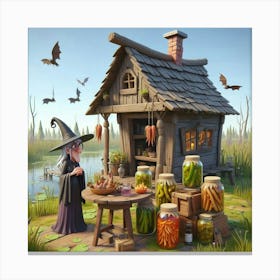 Witches House 3 Canvas Print