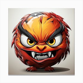 Angry Bird Canvas Print