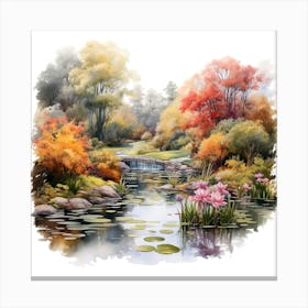 Lily Pond 1 Canvas Print