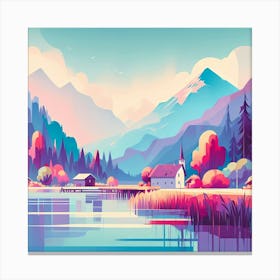 Pixel Art 12 Canvas Print