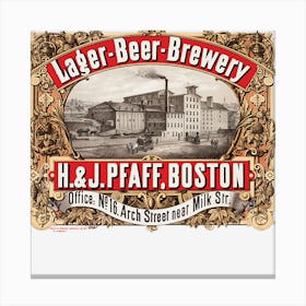 Pfaff Brewery Canvas Print