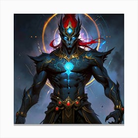 Demon Lord 3 Canvas Print