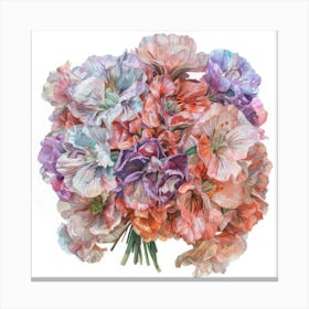 Bouquet Of Flowers 3 Canvas Print