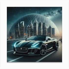 Jaguar F-Type 3 Canvas Print