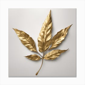 Gold Leaf 2 Canvas Print