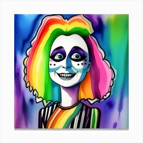 Rainbow Child Canvas Print