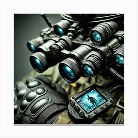 Martian Rangers Advanced Surveillance Gear Canvas Print