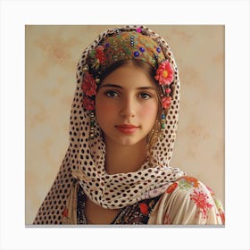 Russian Girl Canvas Print