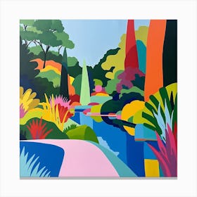 Colourful Gardens Chiswick House Gardens United Kingdom 3 Canvas Print