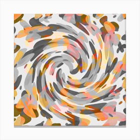 Flowers vortex Canvas Print