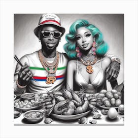 Lil Wayne 3 Canvas Print