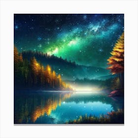 Starry Night 12 Canvas Print