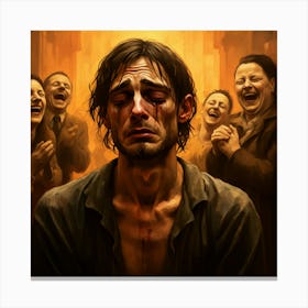 Lord'S Cry Canvas Print